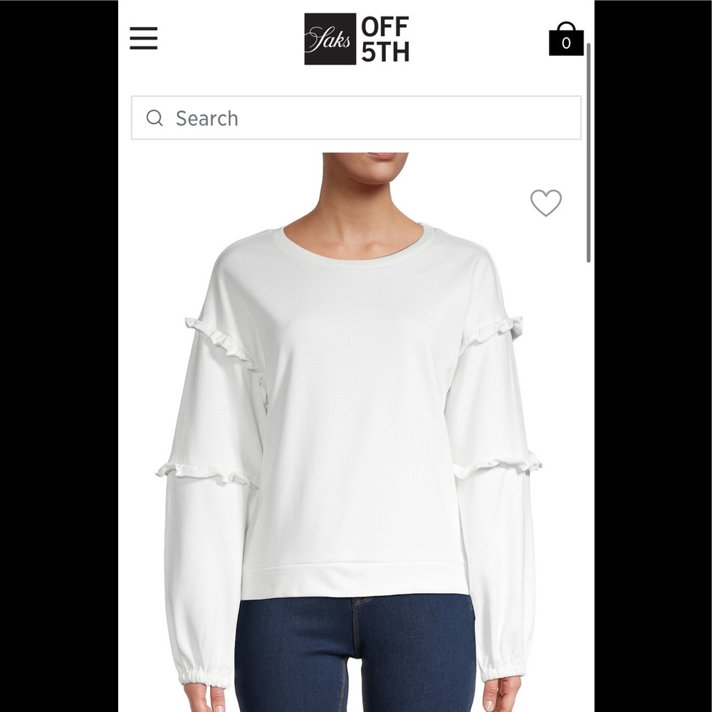 Lea & Viola - white sweater - size: M